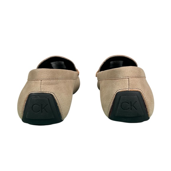 CALVIN KLEIN Otilis Suede Horsebit Loafers in beige - Picture 7 of 10